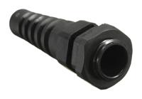 822-9631 RS PRO Black Nylon Cable Gland, M12 Thread, 3mm min., 6.5mm max., IP68