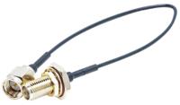 794-2888 RS PRO SMA-SMA Plug Cable Assembly Series Female SMA to Male SMA, 150 mm 50 Ω