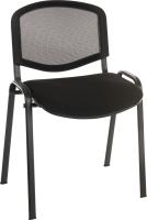 625-817 RS PRO Black Fabric Stacking Chair, 140kg Weight Capacity
