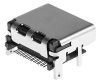 685119134923 Wurth Elektronik Standard 19 Way Female Right Angle HDMI Connector 40 V dc