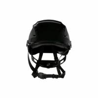 7100175536 3M X5012VE Black Hard Hats with Chin Strap, Adjustable, Ventilated