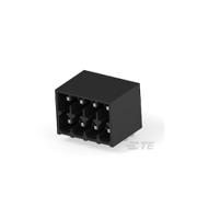 2842491-4 TE Connectivity 2842 Series PCB Terminal Block, 8-Contact, 3.5mm Pitch, Board Mount, 2-Row, Through Hole Termination