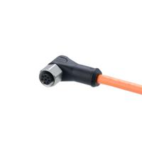 e12456 ifm electronic Female 1 way M12 to Unterminated Actuator/Sensor Cable, 3 m