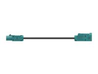 2081377-1 TE Connectivity 2081377 Male Female Jack Coaxial Cable, Black, 300 mm