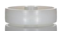 4021 LAG White Polyamide Hygienic, Low Rolling Resistance, Non-Marking Trolley Wheel, 150kg