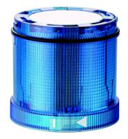 64752055 Werma KS72 Series Blue EVS, Flashing Effect Flashing Light Element, 24 V, LED Bulb, DC