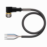 wkc44t-2txl Turck, WKC Series M12 Female Connector, 2m Cable Length, 4.7mm Probe