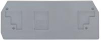 283-325 WAGO 283 Series End And Intermediate Plate for Use with Rail Mount Terminal Blocks