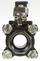 764-4238 RS PRO Stainless Steel Full Bore, 2 Way, Ball Valve, Threaded, BSPP 3/4in