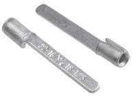 433-084 RS PRO Uninsulated Crimp Blade Terminal 18mm Blade Length, 0.5mm² to 1.5mm², 22AWG to 16AWG