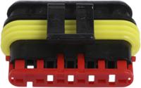 282090-1 TE Connectivity, AMP Superseal 1.5 Connector Housing Socket Cable Mount 6 Way