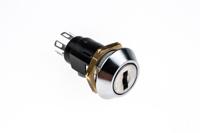 srl5ms2850 Lorlin Key Switch, DP-CO, 1 A @ 24V ac dc / 115V ac 2-Way Common-Key