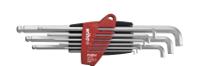 35481 Wiha 9-Piece Hex Key Set, 1.5 → 10 Size, L Shape, Short Arm