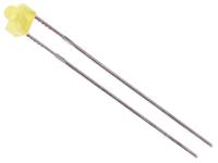 l-2060yd Kingbright2.5 V Yellow LED 1.8 mm Through Hole, L-2060YD