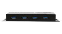ex-1184hmvs-2 Exsys 4 Port USB 3.2 USB A, USB B  Hub, 69 x 178 x 23mm