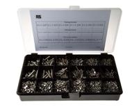 482-7742 RS PRO Brass 3240 Piece Slot Drive Screw/Bolt Kit