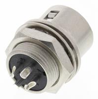 hr10a-7r-4p73 Hirose Circular Connector, 4 Contacts, Panel, Miniature Connector, Socket, Male, HR10 Series
