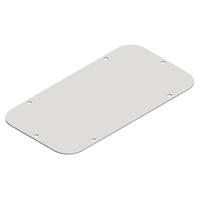 nsytlc Schneider Electric PanelSeT Accessoires Series RAL 7035 Gland Plate, 245mm H, 245mm W for Use with Enclosure Accessory