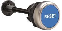 lpcr1196 Lovato Platinum Series Blue Spring Return Push Button Head, 22mm Cutout, IP66, IP67, IP69K