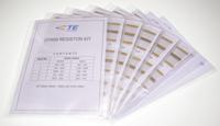 res-kit-cfr50rs TE Connectivity, CFR50 Carbon Film, Through Hole 87 Resistor Kit, with 1740 pieces, 1 Ω → 10MΩ