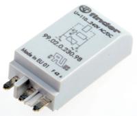 9902023098 Finder Pluggable Function Module, LED Varistor