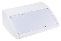 m5330105rs METCASE Unidesk Series Grey Aluminium Desktop Enclosure, Sloped Front, 200 x 300 x 21.6mm