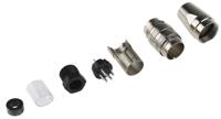 c09131h0061002 Amphenol Industrial, C 091 D 6 Pole M16 Din Plug, 5A, 300 V ac/dc IP67, Screw On, Male, Cable Mount