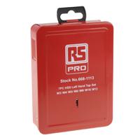 668-1113 RS PRO Tap Set HSS 7-Piece Metric Standard Hand Tap M3 → M12 Thread