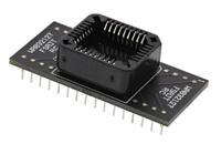 wa032127fsajtrc Winslow Straight Through Hole Mount 1.27 mm, 2.54 mm Pitch IC Socket Adapter, 32 Pin Female PLCC to 32 Pin Male DIP