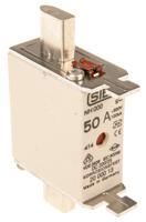 20-000-1350e1 SIBA 50A NH Fuse, NH000, 500V ac