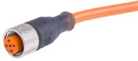 11381-rkt-5-562-m Lumberg Automation Female 5 way M12 to Unterminated Free End Sensor Actuator Cable, 2 m