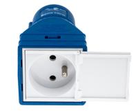 0-521-03 Legrand IP40 Purple 1 x 2P + E, 1 x 2P + E Industrial Power Connector Adapter Plug, Socket, Rated At 16A, 230 V