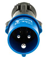 0-520-42 Legrand HYPRA Series, IP44 Blue 2P+E Industrial Power Plug, Rated At 16A, 200 → 250 V