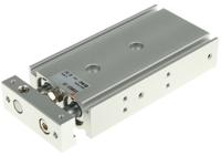 cxsm20-50 SMC Pneumatic Guided Cylinder - 20mm Bore, 50mm Stroke, CXSM Series