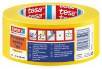 04169-00058-94 Tesa 4169 Yellow Soft PVC 33m Lane Marking Tape, 0.18mm Thickness