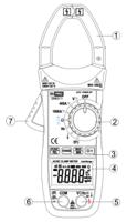 296-514 RS PRO Clamp Meter, 1000A dc, Max Current 1000A ac CAT II 1000V With UKAS Calibration