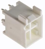 df33c-4dp-33dsa24 Hirose DF33C Series Straight Through Hole PCB Header, 4 Contact(s), 3.3 mm Pitch, 2 Row, Shrouded