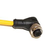 c4d05m010 Mueller Electric Female 4 way Female Connector to Free End Sensor Actuator Cable, 10 m