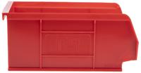484-4006 RS PRO PP Storage Bin, 167mm x 101mm x 76mm, Red