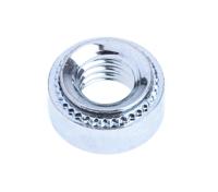 827-675 RS PRO Clear Passivated, Zinc Steel Clinch Nut, M6