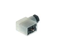 933642100-gml-209-nj-gb1-led-24-black Hirschmann GML 2P+E DIN 43650 B, Female Solenoid Valve Connector with Indicator Light, 24 V ac/dc Voltage