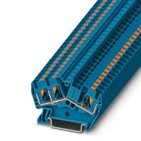 3213605 Phoenix Contact  PTS 4-TWIN BU Series, Push In Termination