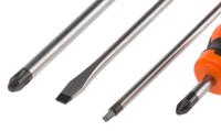 b219010 Bahco B219.010 Phillips; Pozidriv; Slotted; Square Screwdriver Set, 10-Piece