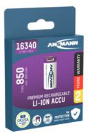 1300-0015 Ansmann 3.6V Lithium-Ion Rechargeable Battery, 850mAh - Pack of 1