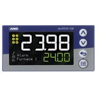 7021138-0000-25000 Jumo diraTRON Panel Mount PID Temperature Controller, 96 x 48mm 3 Input, 3 Output 2 Relay, 1 Logic, 20 → 30 V