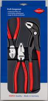 00-20-10 Knipex 3-Piece Plier Set, 175 mm Overall