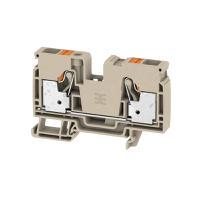 2490360000 A2C Series Feed Through Terminal Block, 10mm², 1-Level, Push In Termination, ATEX, IECEx