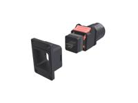 ndhn6h2 Amphenol Communications Solutions, NDH series Free Hanging (In Line) Mini I/O Connector Plug