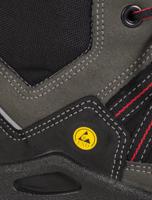 1625-39 Jalas 1625 Black ESD Safe Aluminium Toe Capped Unisex Ankle Safety Boots, UK 6, EU 39