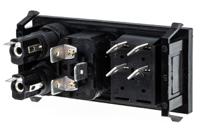 bzv03z000005 Bulgin C14 Snap-In IEC Connector Male, 10A, 250 V, Fuse Size 5 x 20mm